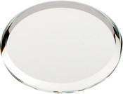 Plymor Round 3mm Beveled Glass Mirror, 1.5 inch x 1.5 inch