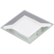 Plymor 1" Square, 3mm Thick Beveled Glass Mirror