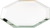 Plymor Octagon 3mm Beveled Glass Mirror, 2.5 inch x 2.5 inch