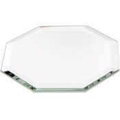 Plymor 3" Octagon, 3mm Thick Beveled Glass Mirror