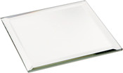 Plymor Square 3mm Beveled Glass Mirror, 3 inch x 3 inch