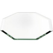 Plymor 5" Octagon, 3mm Thick Beveled Glass Mirror