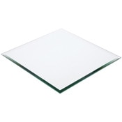 Plymor 10" Square, 5mm Thick Beveled Glass Mirror