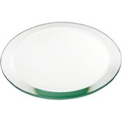 Plymor 5" Round, 5mm Thick Beveled Glass Mirror Circle