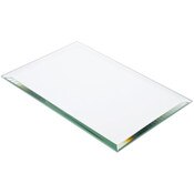 Plymor 6" x 9" Rectangle, 5mm Thick Beveled Glass Mirror
