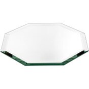Plymor 8" Octagon, 5mm Thick Beveled Glass Mirror