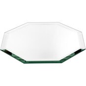 Plymor 8" Octagon, 5mm Thick Beveled Glass Mirror