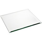 Plymor 8" Square, 5mm Thick Beveled Glass Mirror
