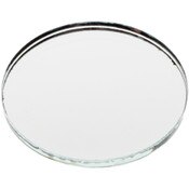 Plymor 1.5" Round, 3mm Thick Non-Beveled Glass Mirror Circle