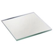 Plymor 2.5" Square, 3mm Thick Non-Beveled Glass Mirror