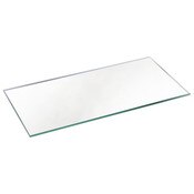 Plymor 4" x 8" Rectangle, 3mm Thick Non-Beveled Glass Mirror