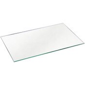 Plymor 5" x 8" Rectangle, 3mm Thick Non-Beveled Glass Mirror