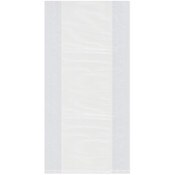 Plymor 10" x 4" x 20" (Pack of 100), 1 Mil Gusseted Plastic Bags