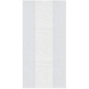 Plymor 10" x 6" x 20" (Pack of 100), 1 Mil Gusseted Plastic Bags