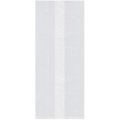 Plymor 10" x 8" x 24" (Pack of 100), 1 Mil Gusseted Plastic Bags