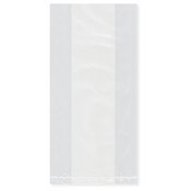 Plymor 4" x 2" x 8" (Pack of 100), 1 Mil Gusseted Plastic Bags