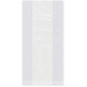 Plymor 4" x 2" x 8" (Pack of 100), 1 Mil Gusseted Plastic Bags