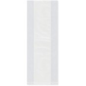 Plymor 5" x 2" x 12" (Pack of 100), 1 Mil Gusseted Plastic Bags