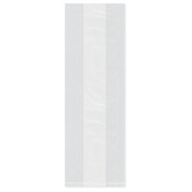 Plymor 5" x 3" x 15" (Pack of 100), 1 Mil Gusseted Plastic Bags