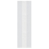 Plymor 6" x 4" x 20" (Pack of 100), 1 Mil Gusseted Plastic Bags
