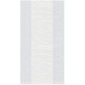Plymor 8" x 4" x 15" (Pack of 100), 1 Mil Gusseted Plastic Bags