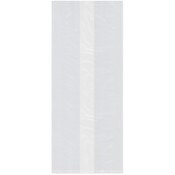Plymor 10" x 8" x 24" (Pack of 100), 2 Mil Gusseted Plastic Bags