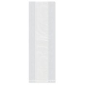 Plymor 4" x 2" x 12" (Pack of 100), 2 Mil Gusseted Plastic Bags