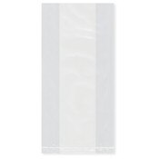 Plymor 4" x 2" x 8" (Pack of 100), 2 Mil Gusseted Plastic Bags