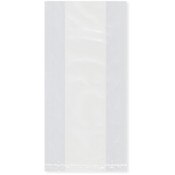 Plymor 4" x 2" x 8" (Pack of 100), 2 Mil Gusseted Plastic Bags