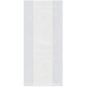 Plymor 6" x 3" x 12" (Pack of 100), 2 Mil Gusseted Plastic Bags