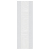Plymor 6" x 3" x 18" (Pack of 100), 2 Mil Gusseted Plastic Bags