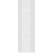 Plymor 6" x 3" x 18" (Pack of 100), 2 Mil Gusseted Plastic Bags