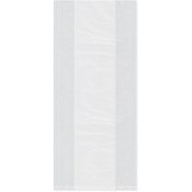 Plymor 8" x 4" x 18" (Pack of 100), 2 Mil Gusseted Plastic Bags