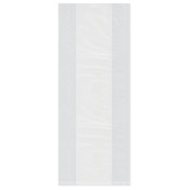 Plymor 8" x 4" x 20" (Pack of 100), 2 Mil Gusseted Plastic Bags