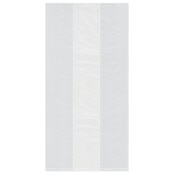 Plymor 12" x 8" x 24" (Pack of 100), 3 Mil Gusseted Plastic Bags