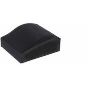Plymor Black Velvet Bracelet Ramp Display Stand, 5.125" W x 6.125" D x 2.5" H
