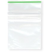Minigrip Greenline 2" x 2" (Pack of 100), 2 Mil Zipper Reclosable Plastic Bags