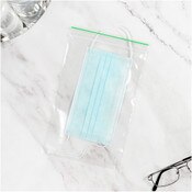 Minigrip Greenline 5" x 7" (Pack of 100), 2 Mil Zipper Reclosable Plastic Bags