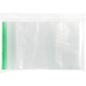 Minigrip Greenline 6" x 9" (Pack of 100), 2 Mil Zipper Reclosable Plastic Bags
