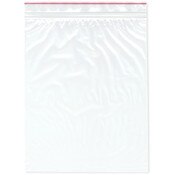 Minigrip Red Line 8" x 10" (Pack of 100), 2 Mil Double Zipper Reclosable Plastic Bags