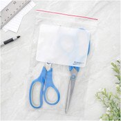 Minigrip Red Line 6" x 9" (Pack of 100), 2 Mil with White-Block Zipper Reclosable Plastic Bags