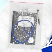Minigrip Red Line 10" x 13" (Pack of 100), 4 Mil Heavy Duty Double Zipper Reclosable Plastic Bags