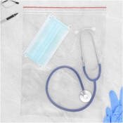 Minigrip Red Line 12" x 15" (Pack of 100), 4 Mil Heavy Duty Double Zipper Reclosable Plastic Bags