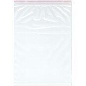 Minigrip Red Line 13" x 18" (Pack of 100), 4 Mil Heavy Duty Double Zipper Reclosable Plastic Bags