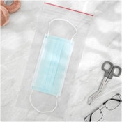 Minigrip Red Line 6" x 12" (Pack of 100), 4 Mil Heavy Duty Double Zipper Reclosable Plastic Bags