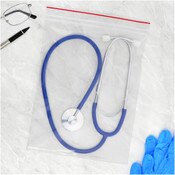 Minigrip Red Line 8" x 10" (Pack of 100), 4 Mil Heavy Duty Double Zipper Reclosable Plastic Bags