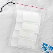 Minigrip Red Line 9" x 12" (Pack of 100), 4 Mil Heavy Duty Double Zipper Reclosable Plastic Bags