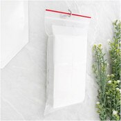 Minigrip Red Line 5" x 8" (Pack of 100), 4 Mil with White-Block and Hang-Hole Heavy Duty Zipper Reclosable Plastic Bags
