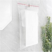 Minigrip Red Line 6" x 9" (Pack of 100), 4 Mil with White-Block and Hang-Hole Heavy Duty Zipper Reclosable Plastic Bags