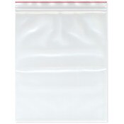 Minigrip Red Line 10" x 12" (Pack of 50), 6 Mil Industrial Duty Double Zipper Reclosable Plastic Bags